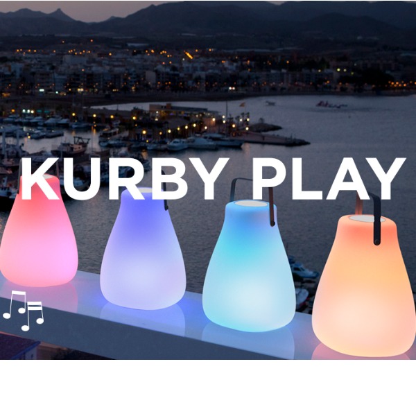 Kurby Play lamp + speaker RGB